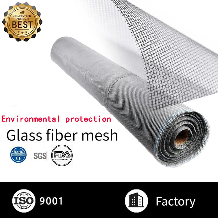 Moustiquaire de fenêtre gris auto-agrippante anti-moustiques