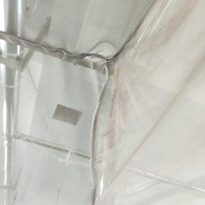 Moustiquaire de lit gris anti-moustiques pour chambre