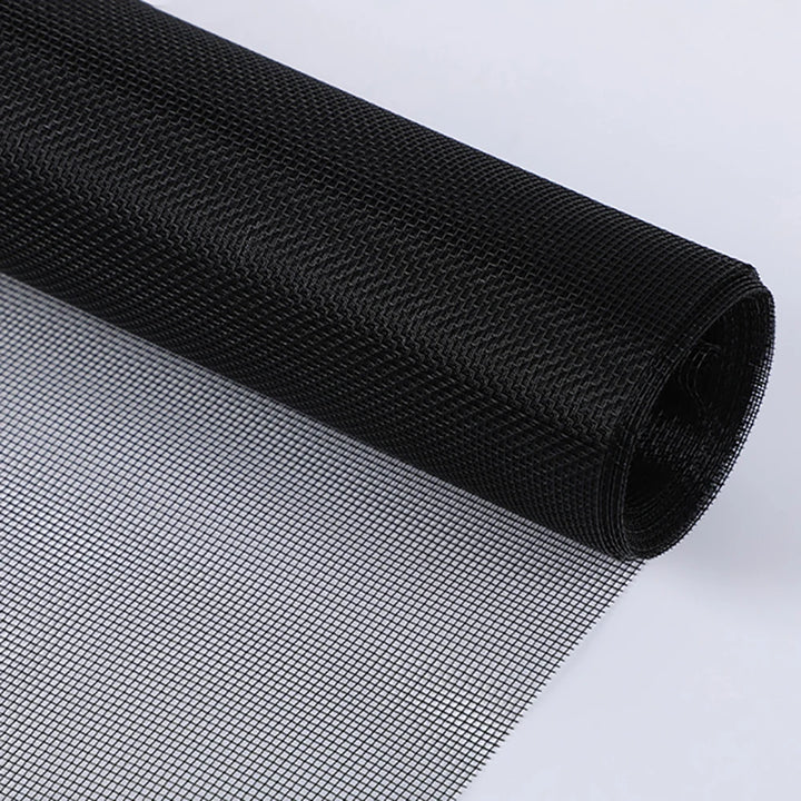 Moustiquaire de fenêtre gris auto-agrippante anti-moustiques