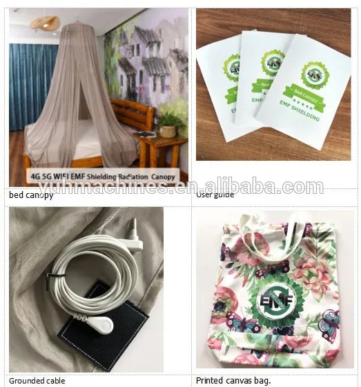 Moustiquaire de lit gris foncé anti-moustiques pour chambre