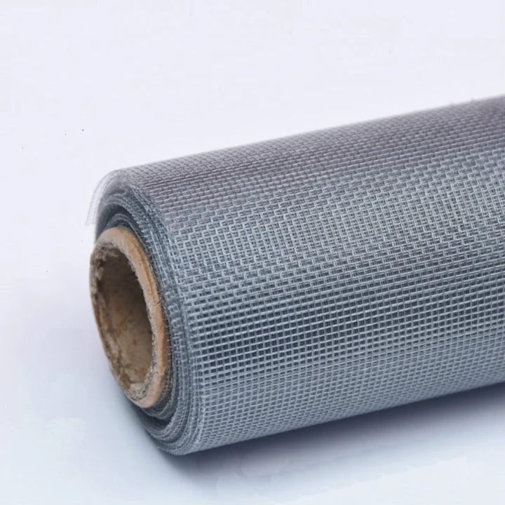 Moustiquaire de fenêtre gris auto-agrippante anti-moustiques