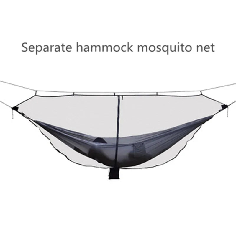 Moustiquaire de hamac noir pour le camping