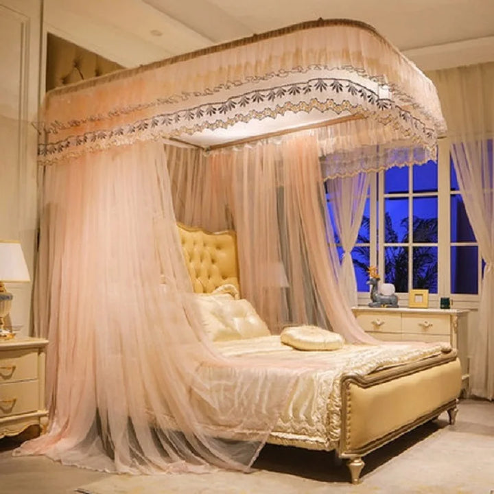 Moustiquaire de lit blanc anti-moustiques pour chambre