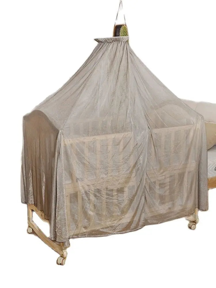 Moustiquaire de lit gris foncé anti-moustiques pour chambre