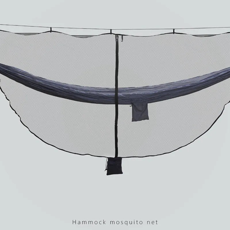 Moustiquaire de hamac noir pour le camping
