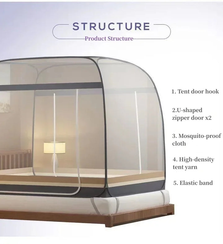 Moustiquaire de lit anti-moustiques pour chambre