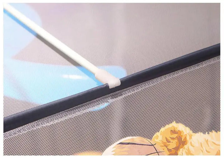 Moustiquaire de lit vert anti-moustiques pour chambre