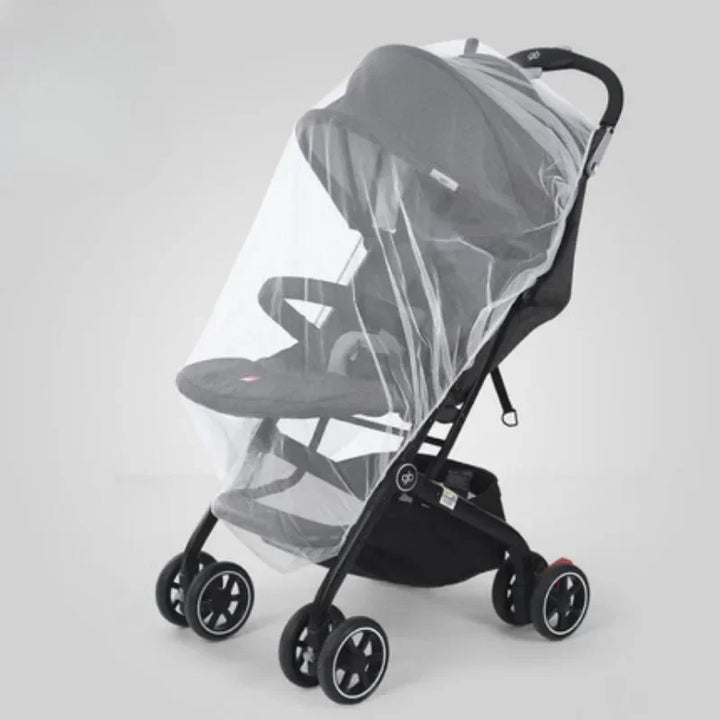 Moustiquaire de poussette bleu pour bébé