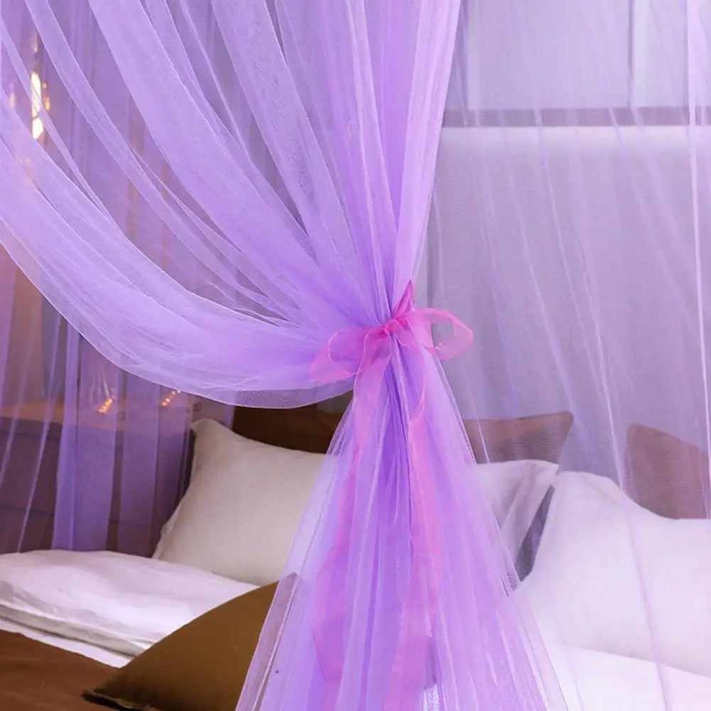 Moustiquaire de lit vert foncé anti-moustiques pour chambre