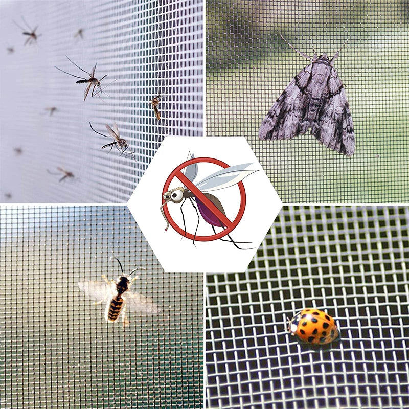 Moustiquaire de fenêtre auto-agrippante anti-moustiques