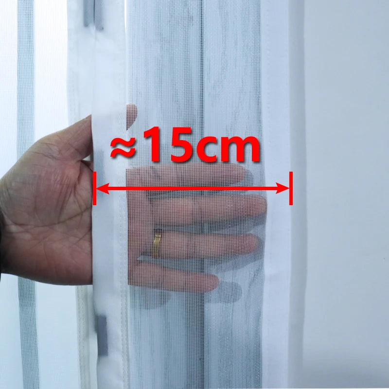 Moustiquaire de porte magnétique anti-insectes