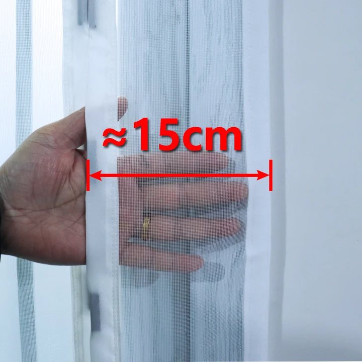 Moustiquaire de porte magnétique anti-insectes