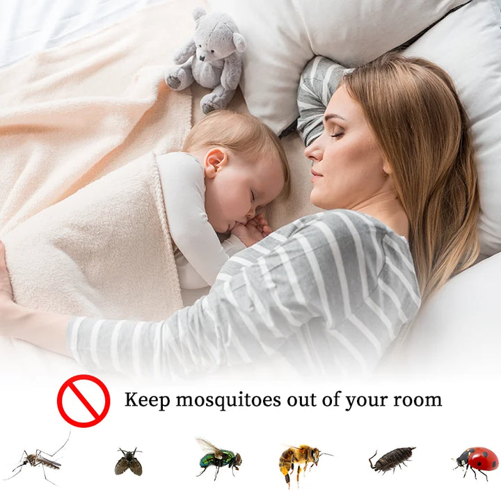 Moustiquaire de fenêtre auto-agrippante anti-moustiques