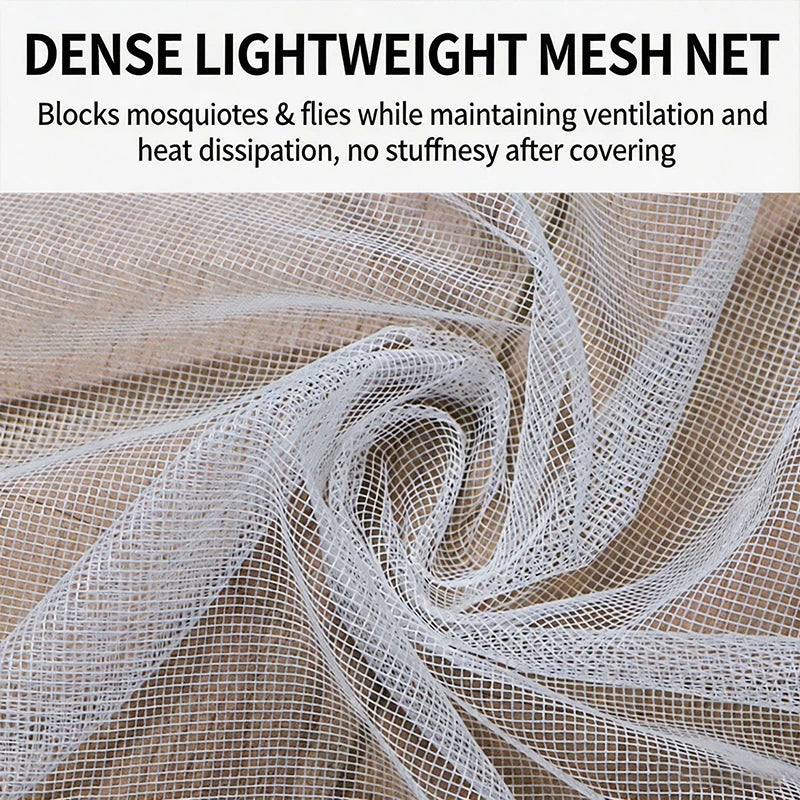 Moustiquaire de lit blanc anti-moustiques pour chambre