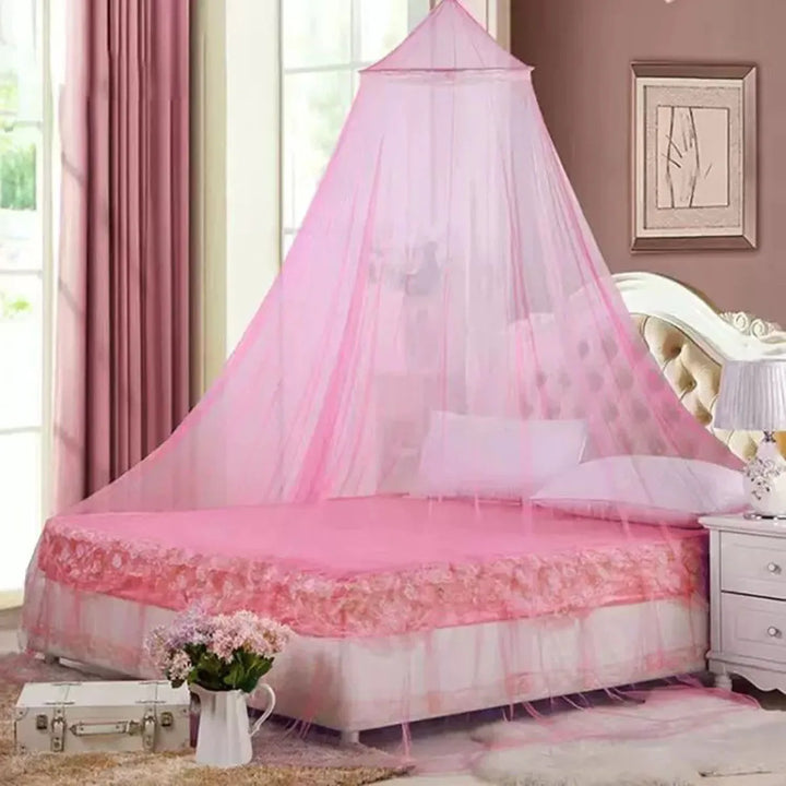 Moustiquaire de lit bleu anti-moustiques pour chambre
