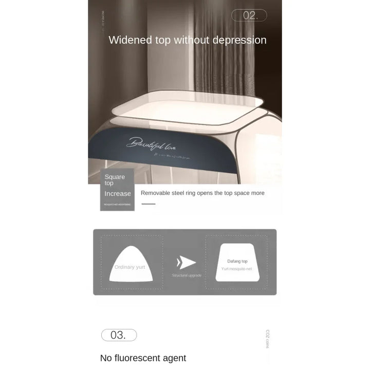 Moustiquaire de lit anti-moustiques pour chambre