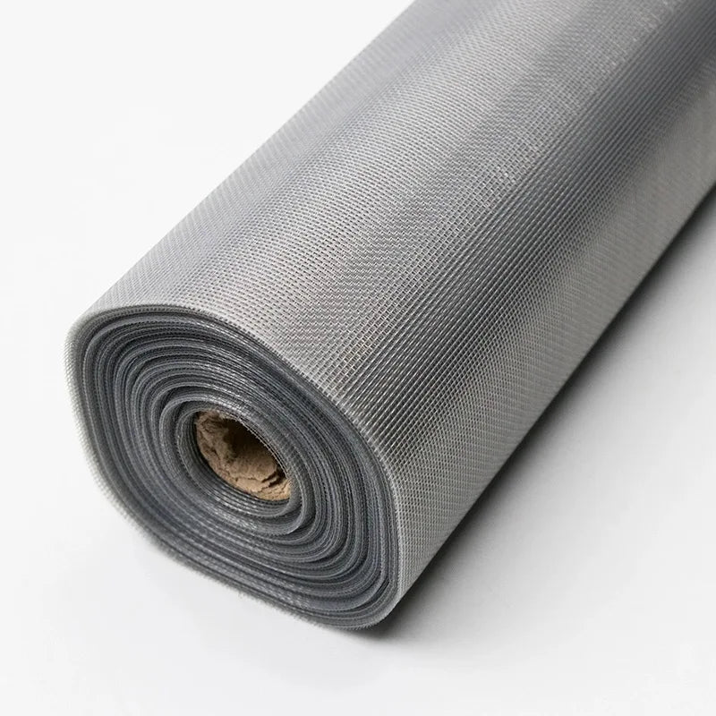 Moustiquaire de fenêtre gris auto-agrippante anti-moustiques