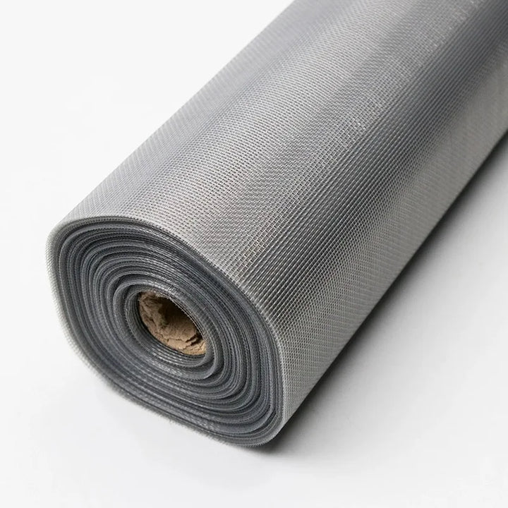 Moustiquaire de fenêtre gris auto-agrippante anti-moustiques