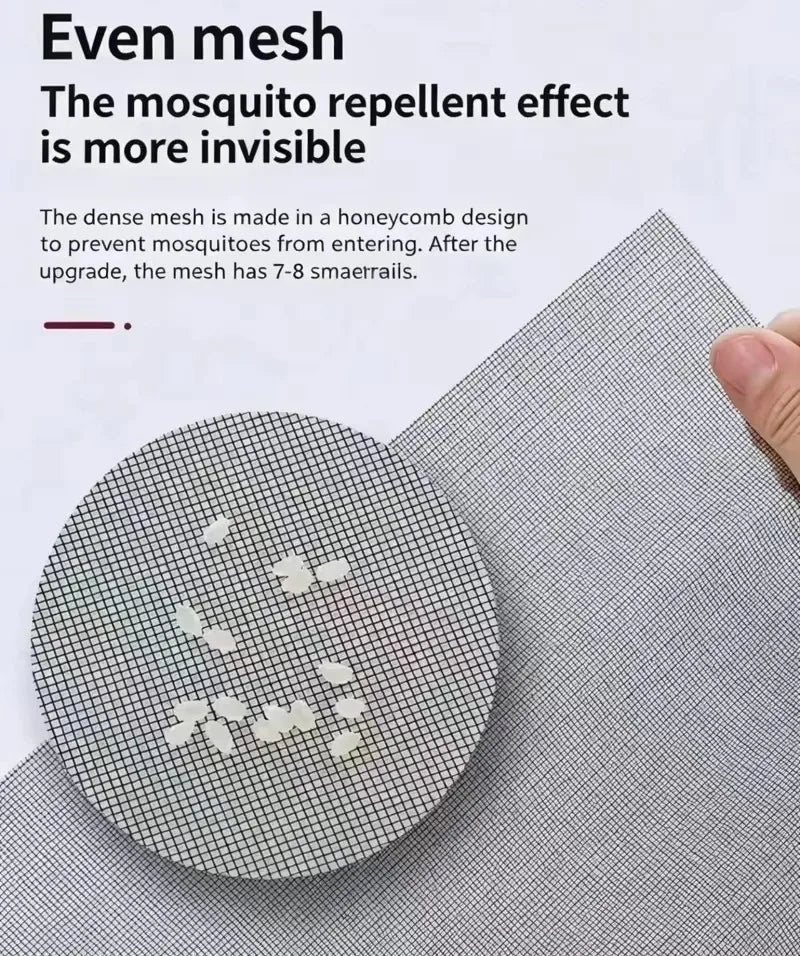 Moustiquaire de fenêtre auto-agrippante anti-moustiques