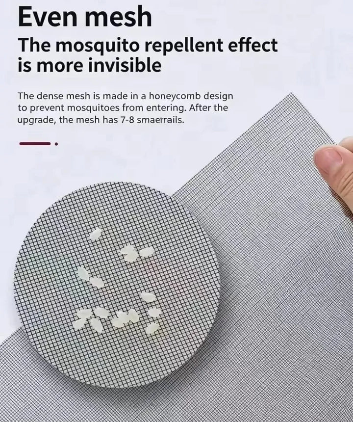 Moustiquaire de fenêtre auto-agrippante anti-moustiques