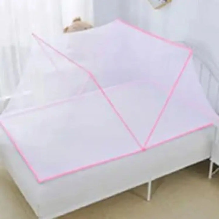 Moustiquaire de lit bleu anti-moustiques pour chambre