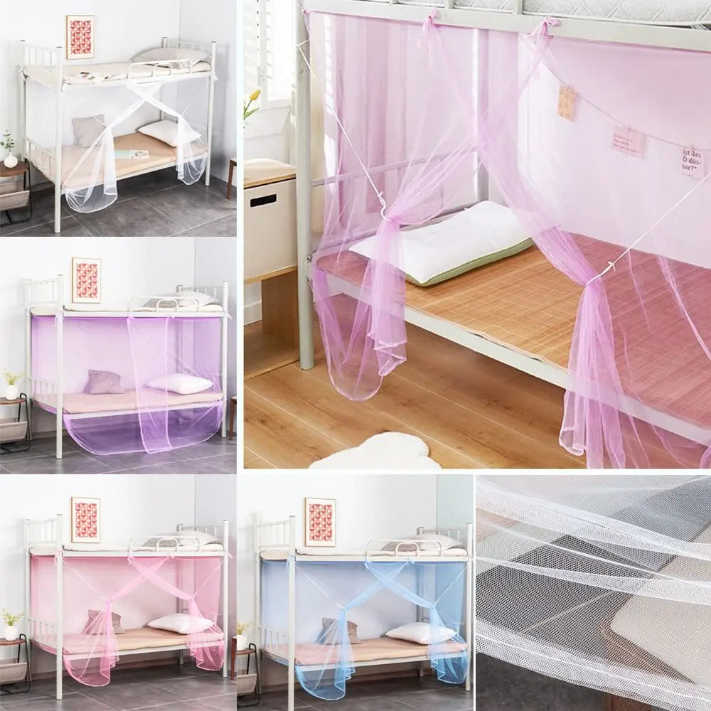 Moustiquaire de lit violet anti-moustiques pour chambre