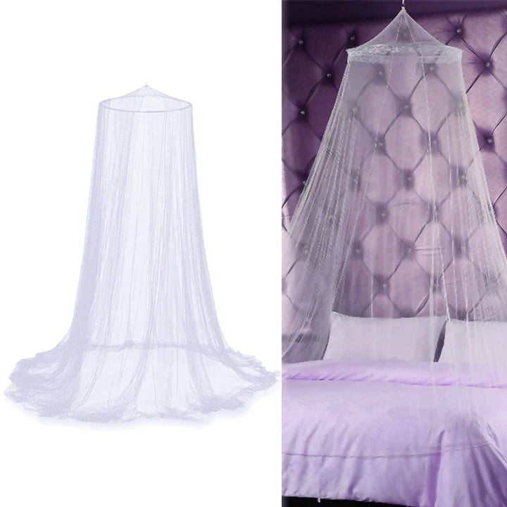 Moustiquaire de lit blanc anti-moustiques pour chambre