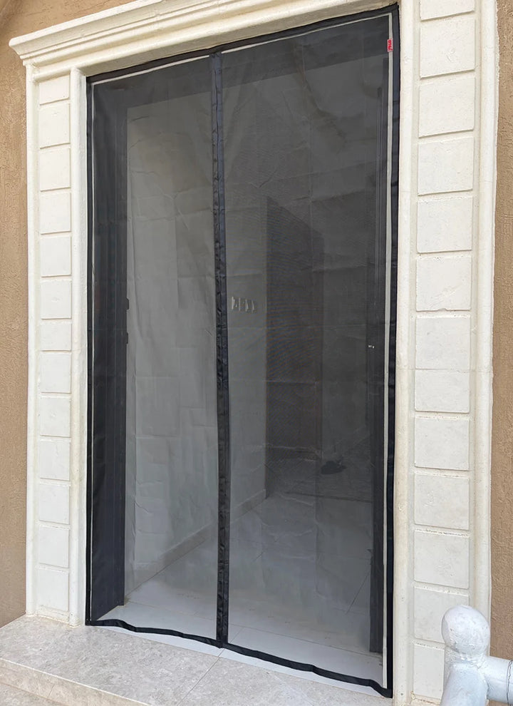 Moustiquaire de porte magnétique anti-insectes