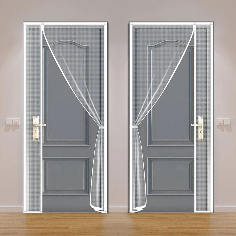 Moustiquaire de porte magnétique anti-insectes