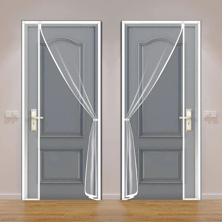 Moustiquaire de porte magnétique anti-insectes