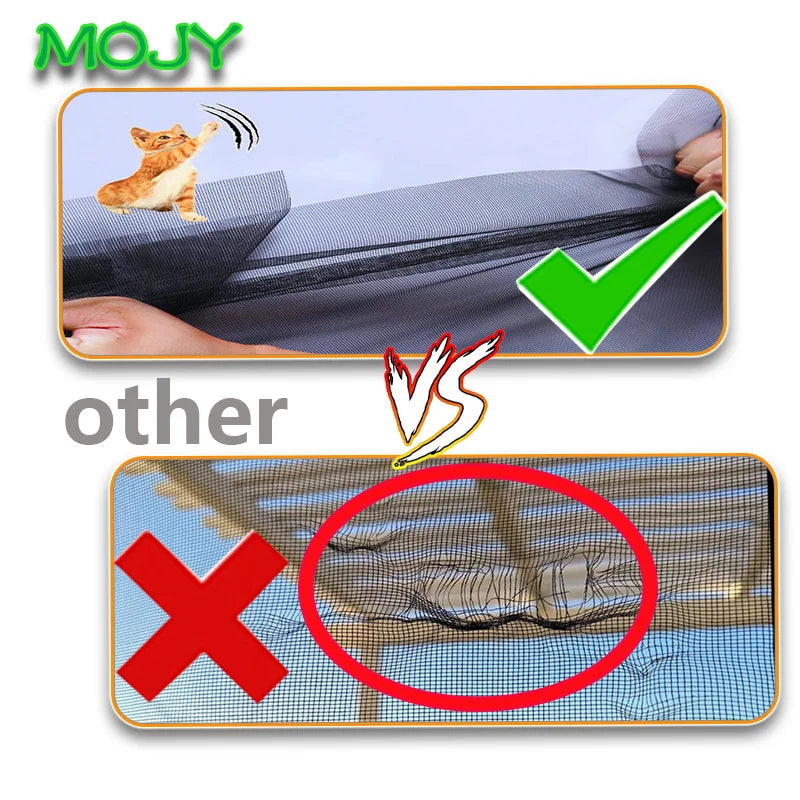 Moustiquaire de porte magnétique anti-insectes