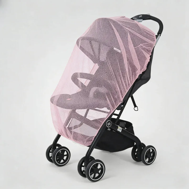 Moustiquaire de poussette bleu pour bébé