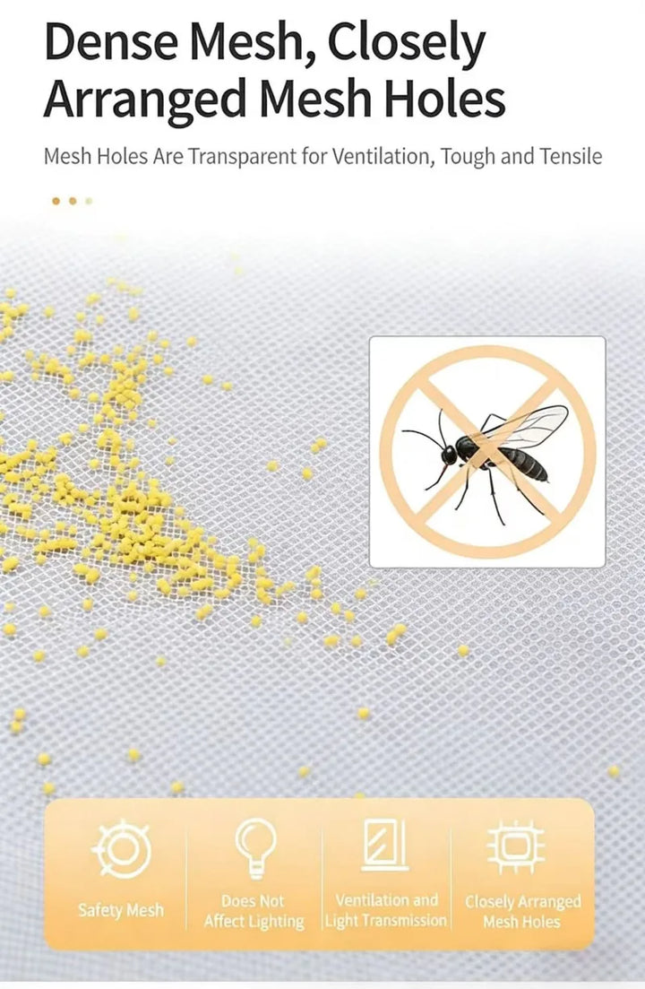 Moustiquaire de fenêtre auto-agrippante anti-moustiques