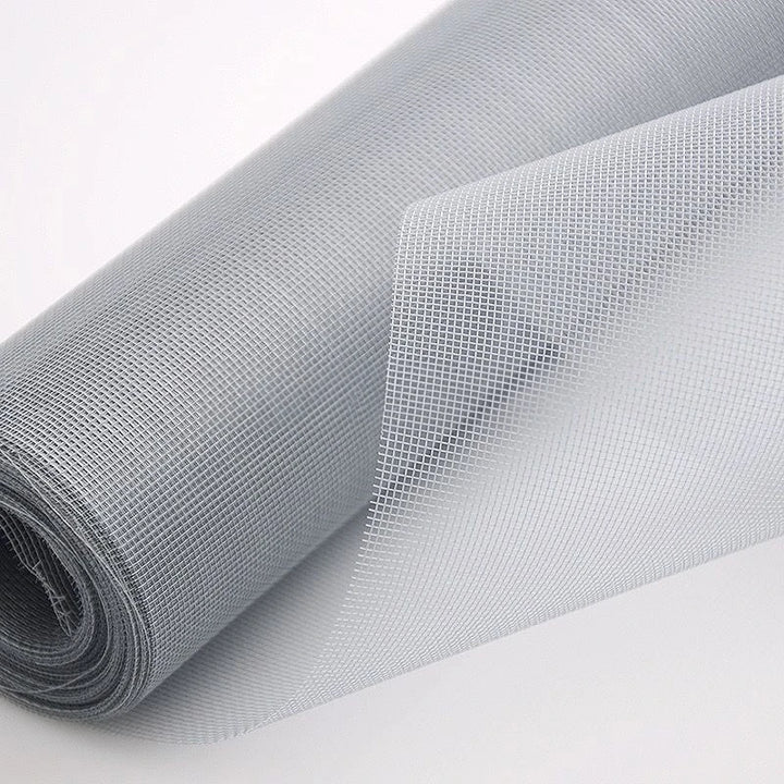 Moustiquaire de fenêtre gris auto-agrippante anti-moustiques