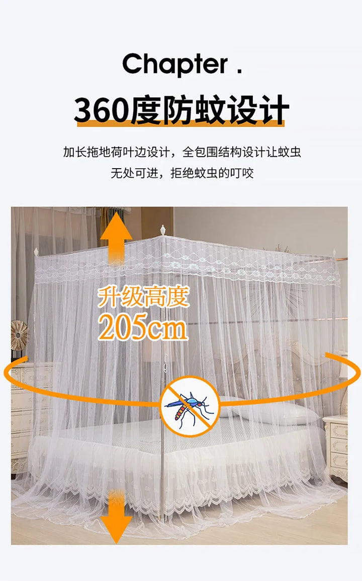 Moustiquaire de lit anti-moustiques pour chambre