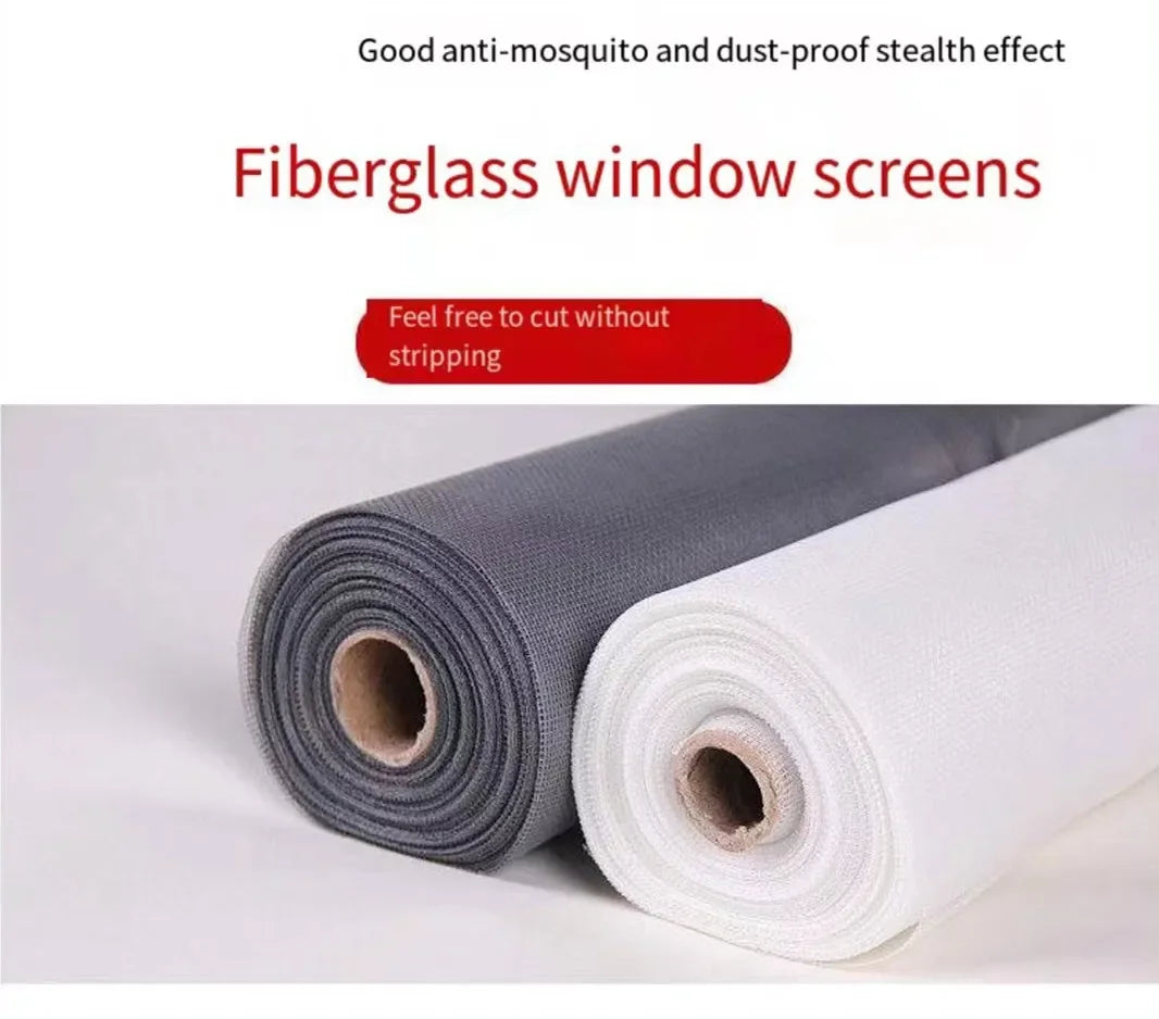 Moustiquaire de fenêtre noir auto-agrippante anti-moustiques