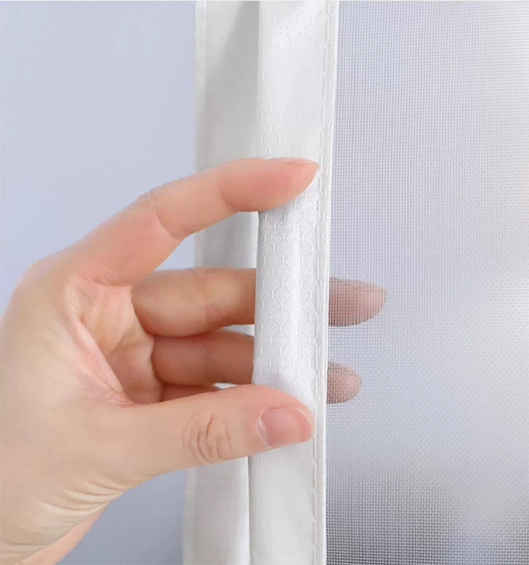 Moustiquaire de porte magnétique anti-insectes
