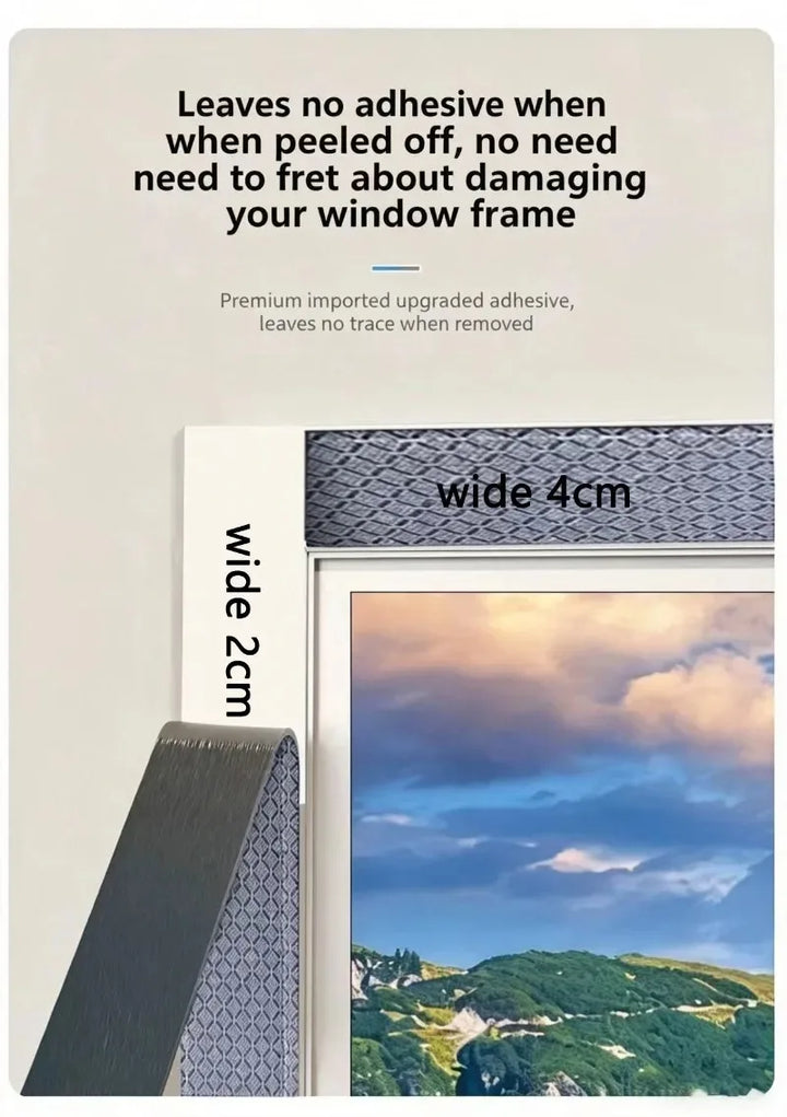 Moustiquaire de porte magnétique anti-insectes