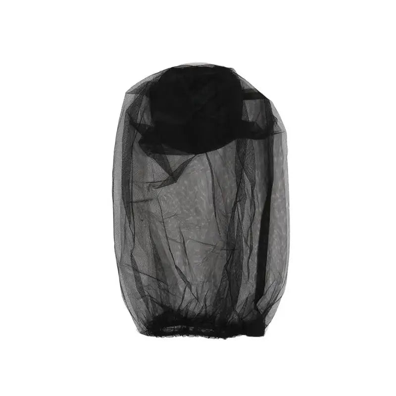 Moustiquaire de tête gris pour pêche et randonnée