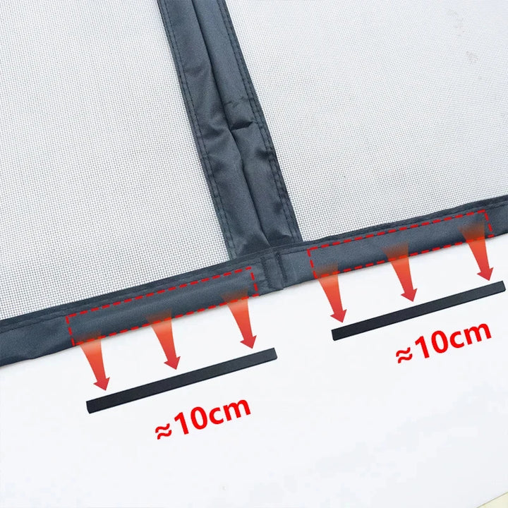 Moustiquaire de porte magnétique anti-insectes