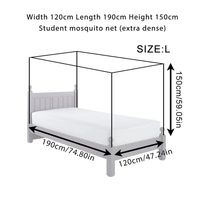 Moustiquaire de lit anti-moustiques pour chambre