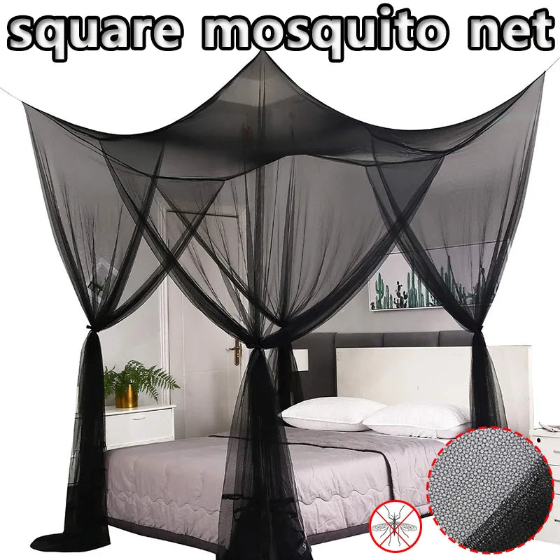 Moustiquaire d'extérieur rose pour camping et jardin