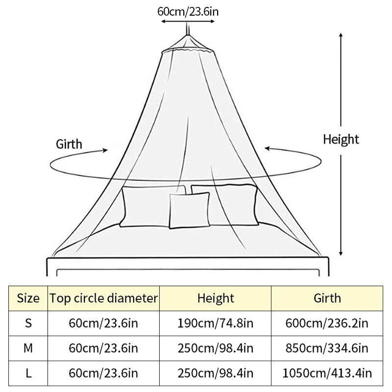 Moustiquaire de lit anti-moustiques pour chambre