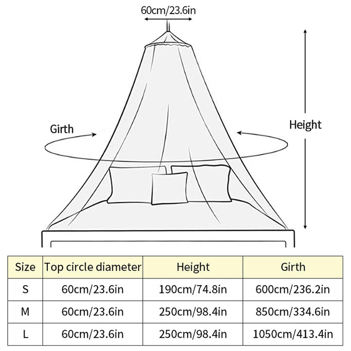 Moustiquaire de lit anti-moustiques pour chambre