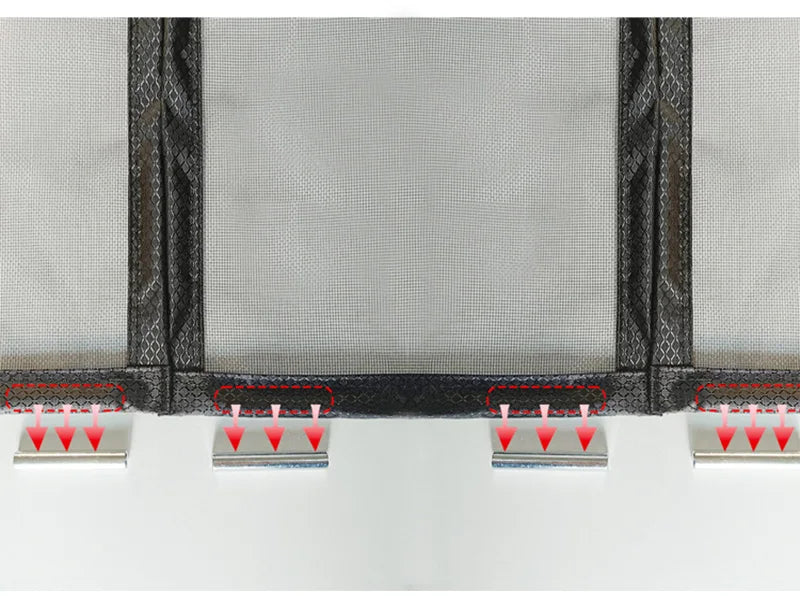 Moustiquaire de porte magnétique anti-insectes