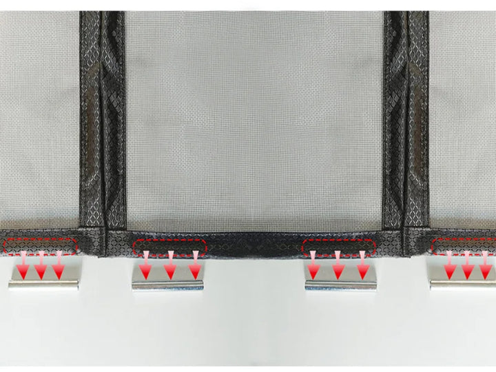 Moustiquaire de porte magnétique anti-insectes