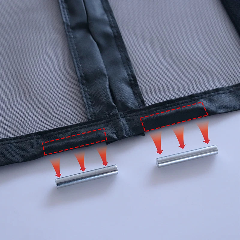 Moustiquaire de porte magnétique anti-insectes