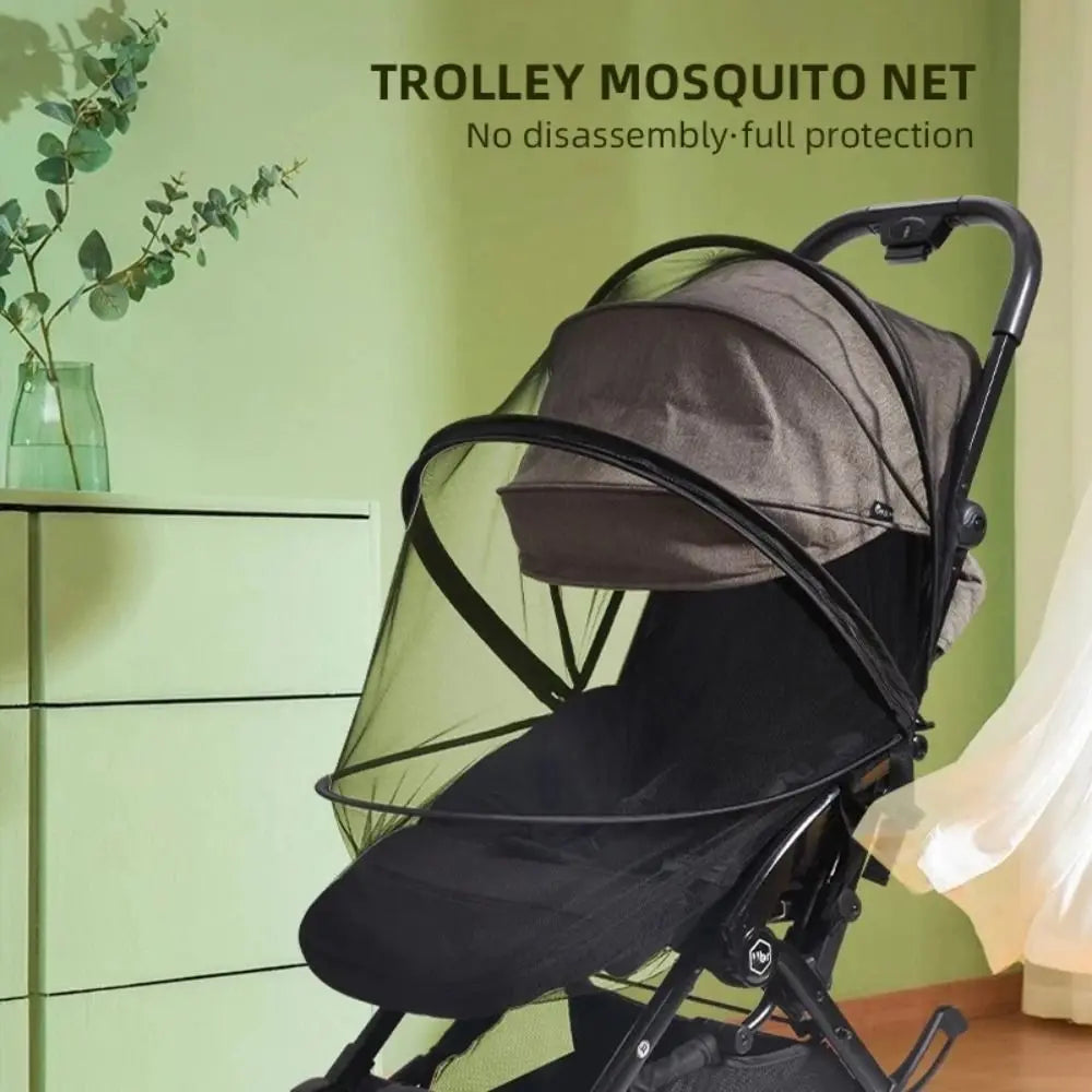 Moustiquaire de poussette noir pour bébé