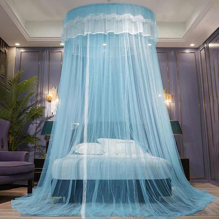 Moustiquaire de lit vert foncé anti-moustiques pour chambre