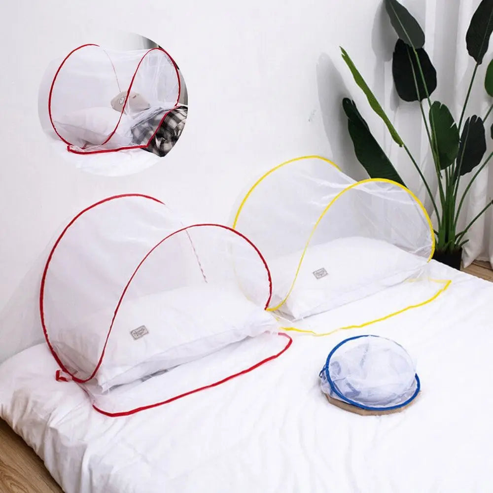 Moustiquaire de lit rouge anti-moustiques pour chambre